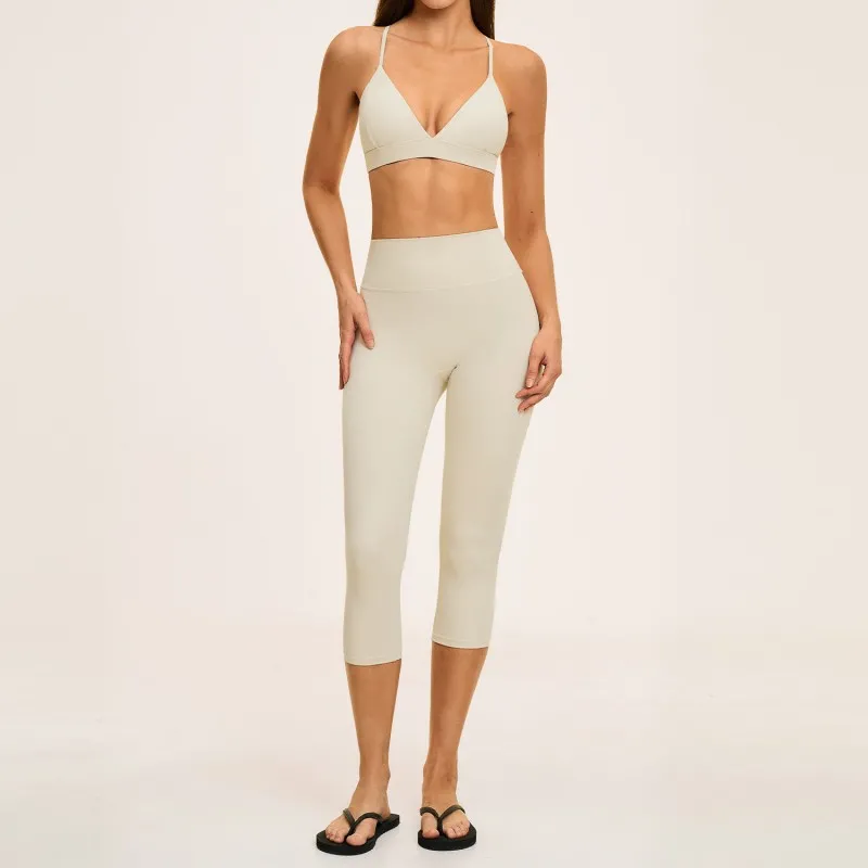 Oat bra+3/4 length leggings