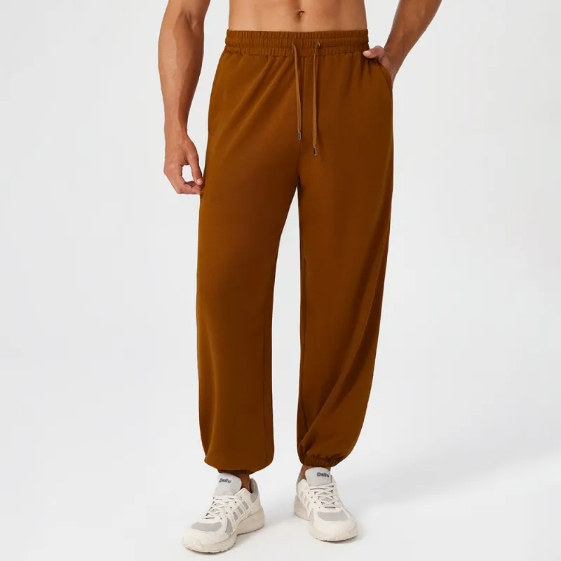 Jogger Stretch Elastic Waist Athletic Workout Cargo Pants Men's Lightweight Cargo Sweatpants EFGBYEL-51349