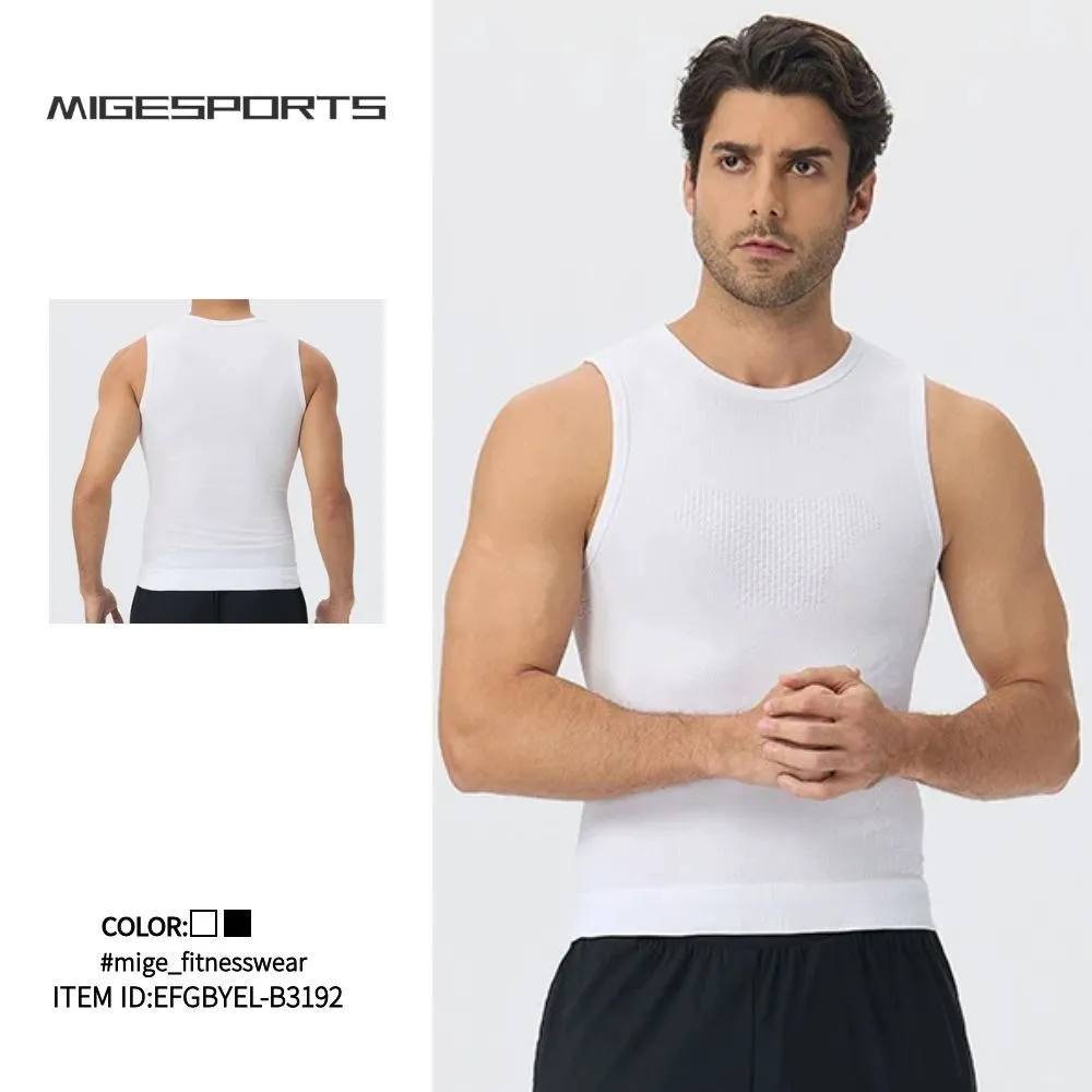 Men's Sport Vests Quickly Dry Breathable Loose Fit Running Gym Wear EFGBYEL-B3192