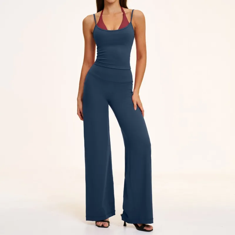 5pcs Yoga Sets Sports Bra Shirt Workout Fitness Yoga Set for Women Apparel Gym Pants Fitness Sets FGBTZ2585
