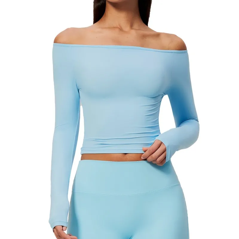Women's Long Sleeve Breathable Slimming Sports Training Fitness Suit FGBFCX4560
