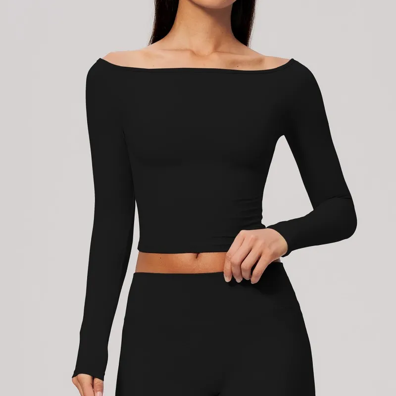 Women's Long Sleeve Breathable Slimming Sports Training Fitness Suit FGBFCX4560