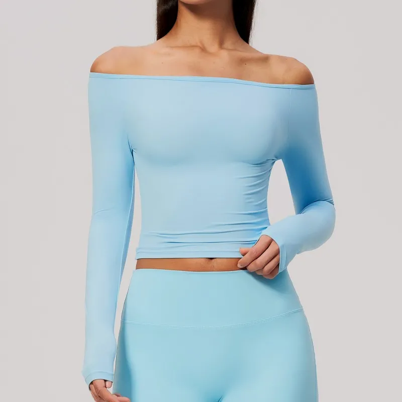 Women's Long Sleeve Breathable Slimming Sports Training Fitness Suit FGBFCX4560