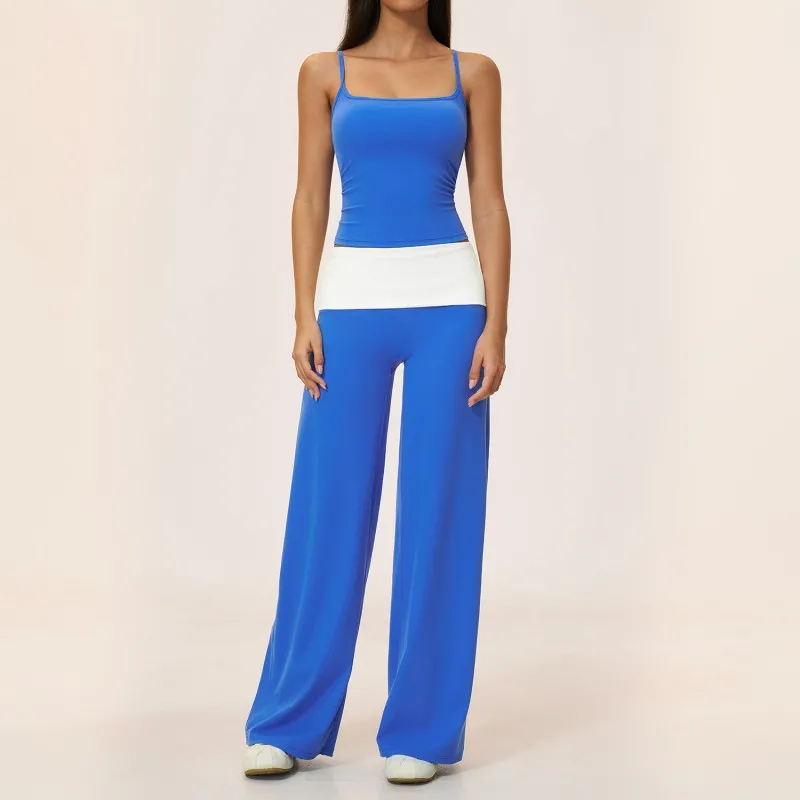 Electric Blue singlets+pants