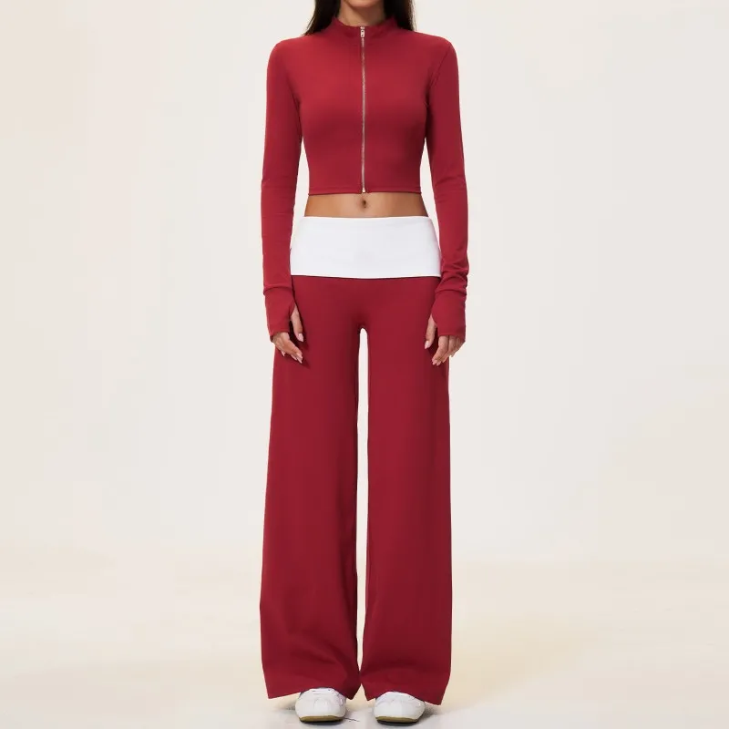 Red jackets+pants