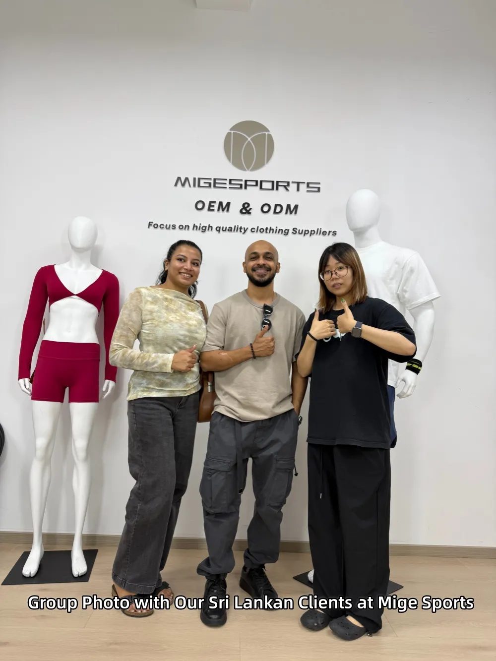 Welcoming Our Clients from Sri Lanka to Mige Sports