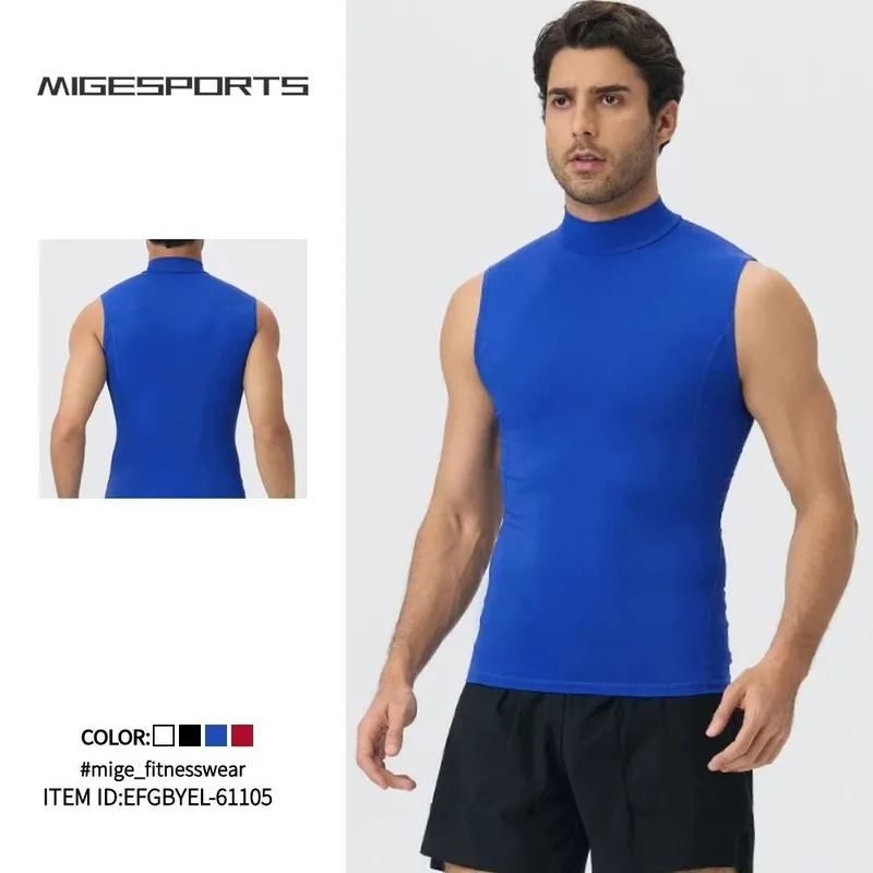 Breathable Running Fitness Vest Muscle Strength Exercise Quick-drying Vest Men's Style EFGBYEL-61105