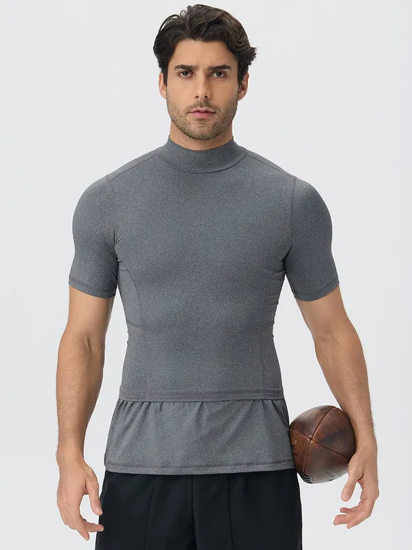 Short-sleeve Mens Sports Training Shirt Breathable Quick-drying Dry Fit T-shirts for Men EFGBYEL-61205