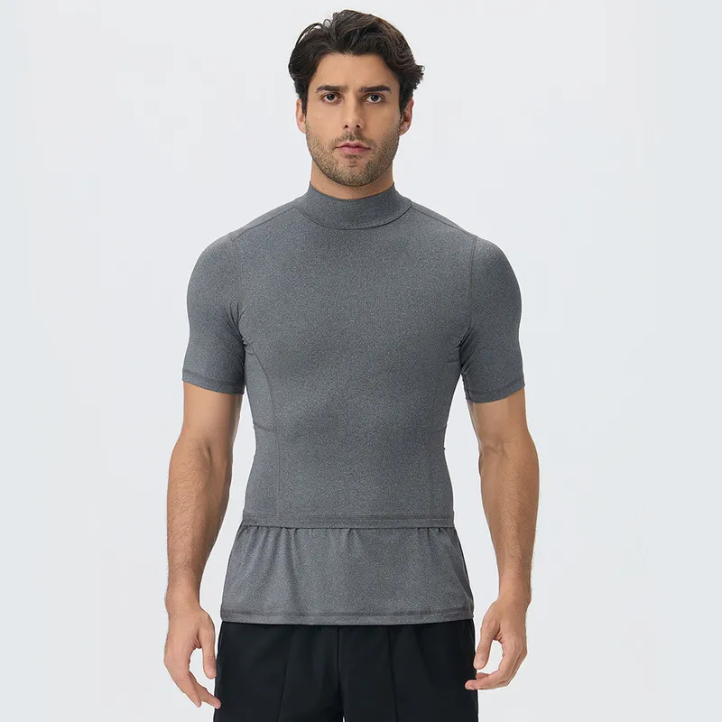 Short-sleeve Mens Sports Training Shirt Breathable Quick-drying Dry Fit T-shirts for Men EFGBYEL-61205