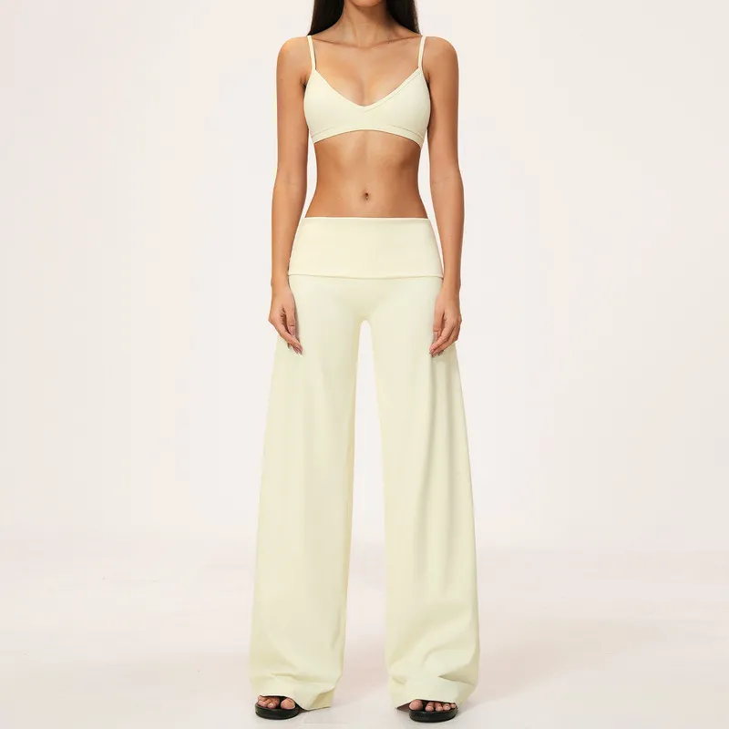New Yoga Wear Gym Fitness Sets Workout Fitness Gym Wear High Waist Women Yoga Sets FGBTZ9599