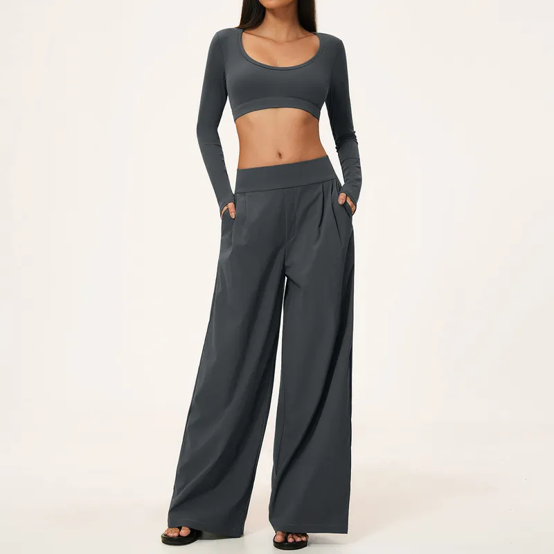 New Yoga Wear Gym Fitness Sets Workout Fitness Gym Wear High Waist Women Yoga Sets FGBTZ9599
