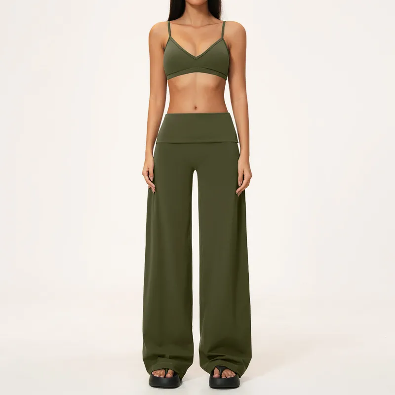 Olive bra+pants-1