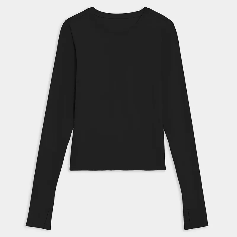 Women's Long-Sleeve Yoga Top for Running Sports Fitness & Pilates Breathable Workout Top FGBD9938