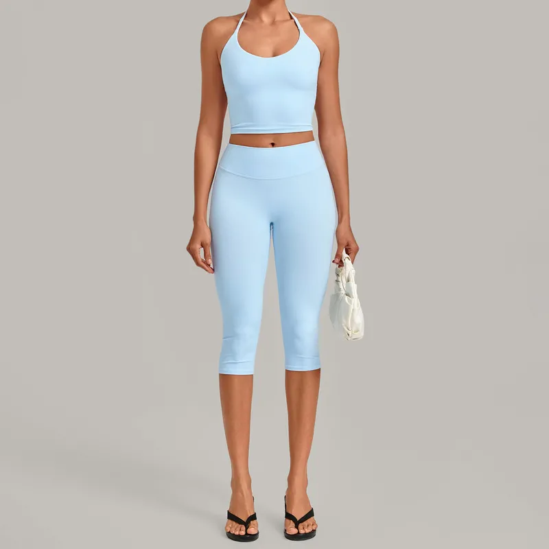 Women Yoga Set Wholesale Price in Different Colors New Arrival Women Yoga Set FGBQS2712+4665