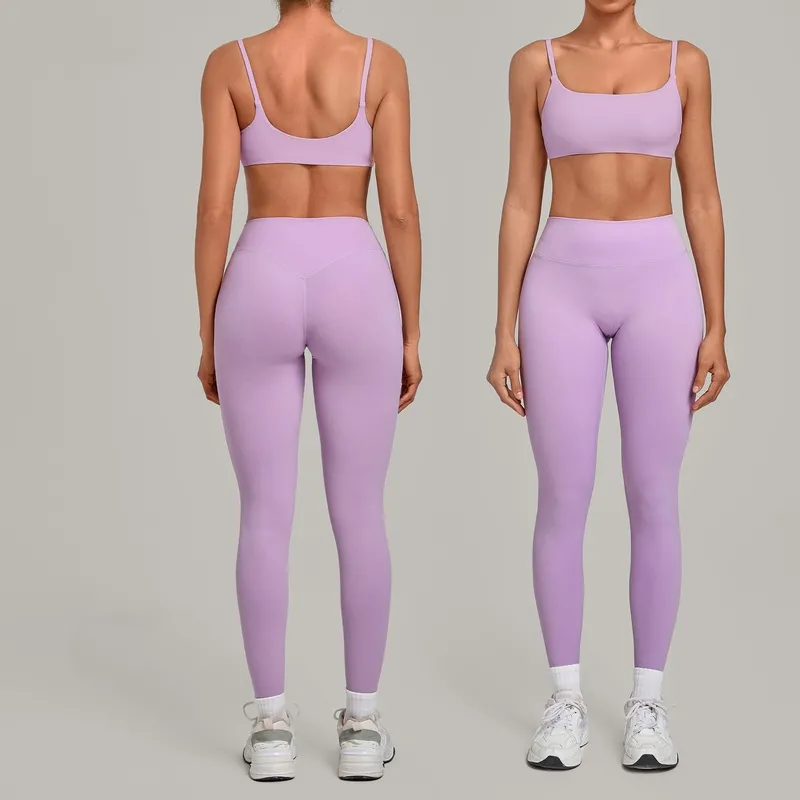 Women's Yoga Fitness Quick Drying Breathable Yoga Set for Sports Yoga Clothes FGBQS3599+6220