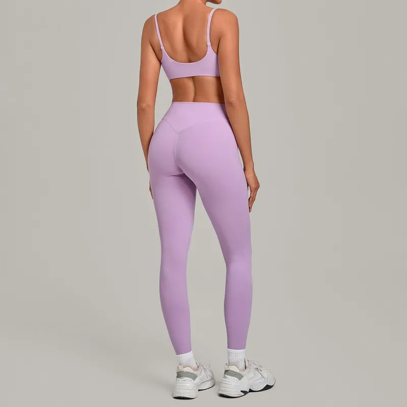 Women's Yoga Fitness Quick Drying Breathable Yoga Set for Sports Yoga Clothes FGBQS3599+6220