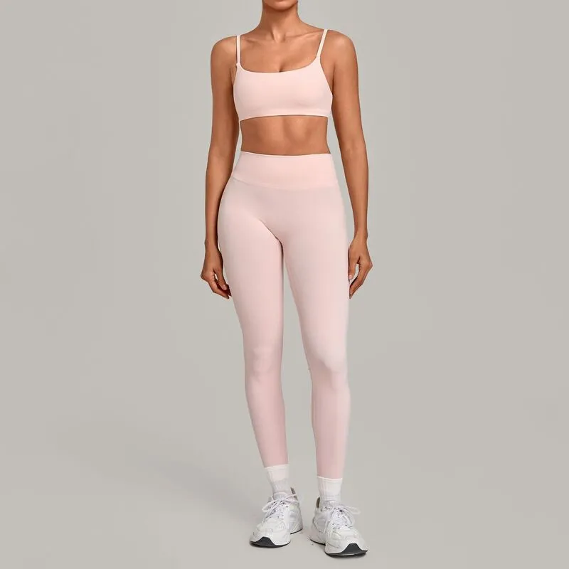 Women's Yoga Fitness Quick Drying Breathable Yoga Set for Sports Yoga Clothes FGBQS3599+6220