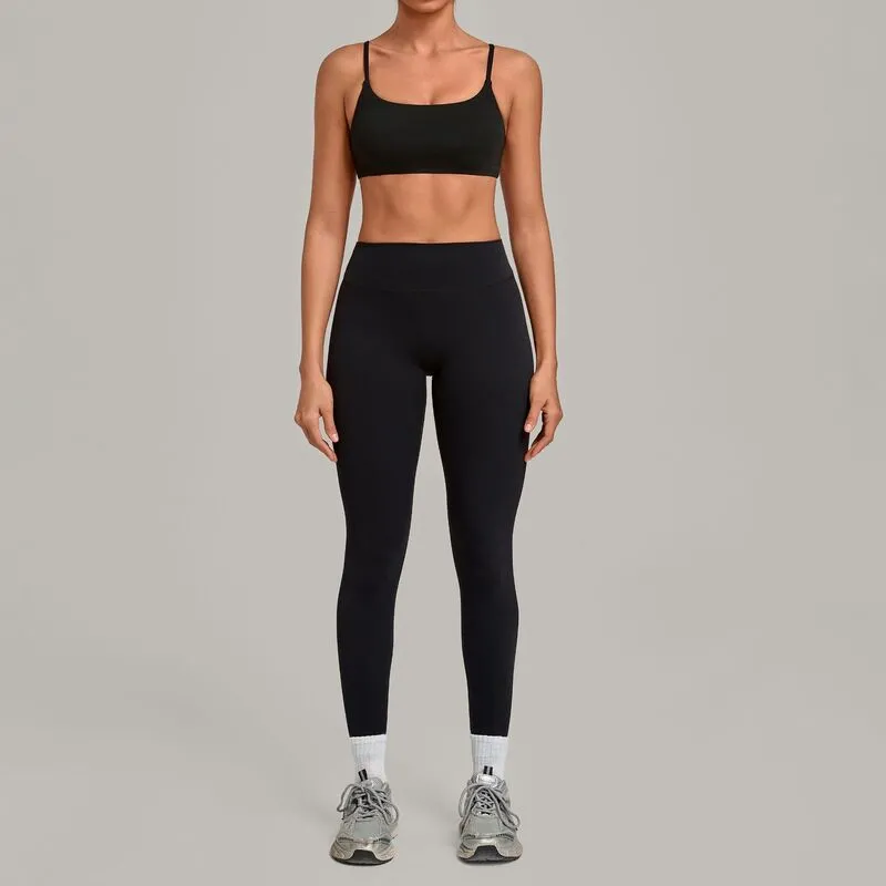 Women's Yoga Fitness Quick Drying Breathable Yoga Set for Sports Yoga Clothes FGBQS3599+6220