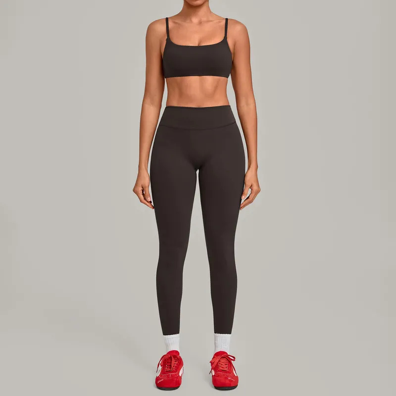 Women's Yoga Fitness Quick Drying Breathable Yoga Set for Sports Yoga Clothes FGBQS3599+6220