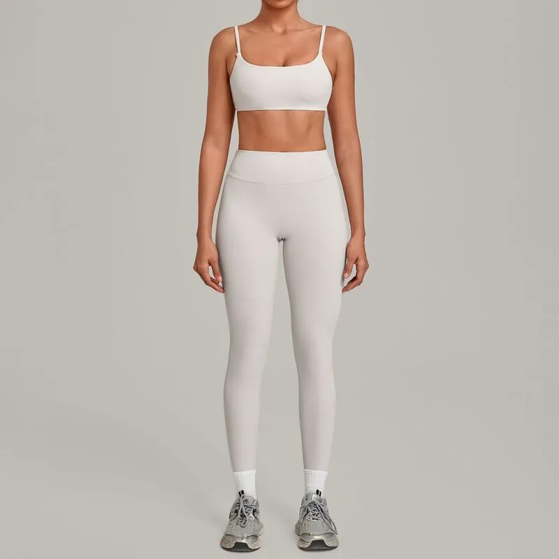 Women's Yoga Fitness Quick Drying Breathable Yoga Set for Sports Yoga Clothes FGBQS3599+6220