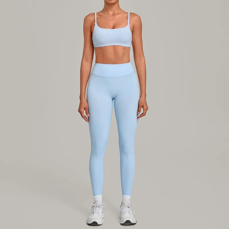 Women's Yoga Fitness Quick Drying Breathable Yoga Set for Sports Yoga Clothes FGBQS3599+6220