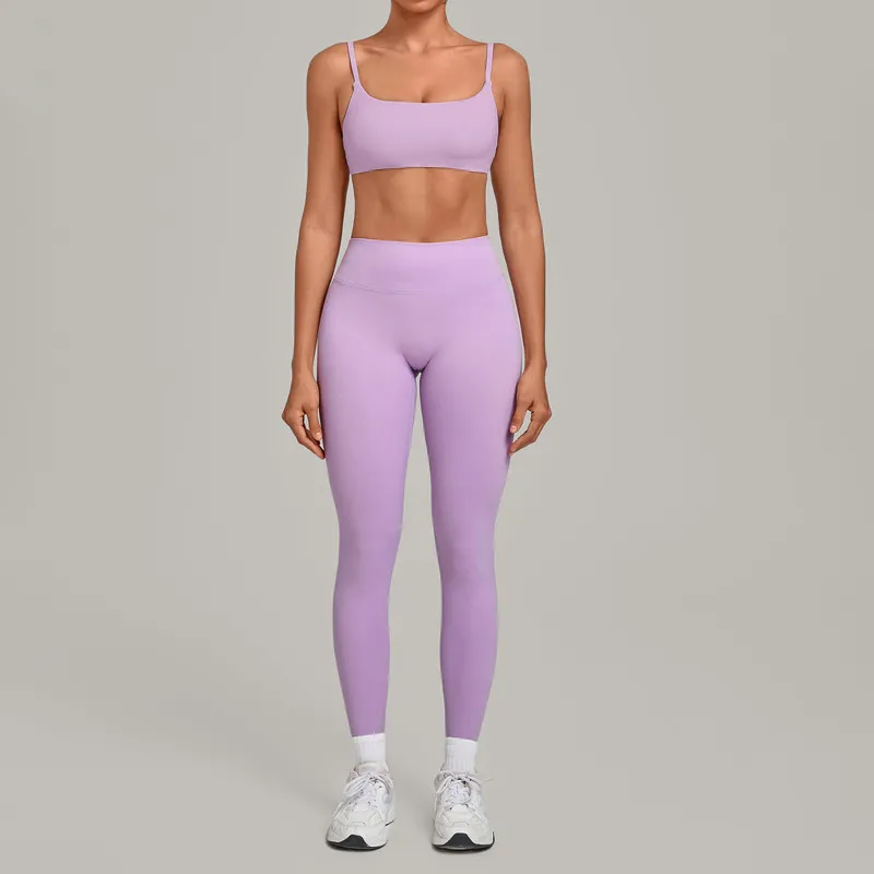 Violet bra+leggings