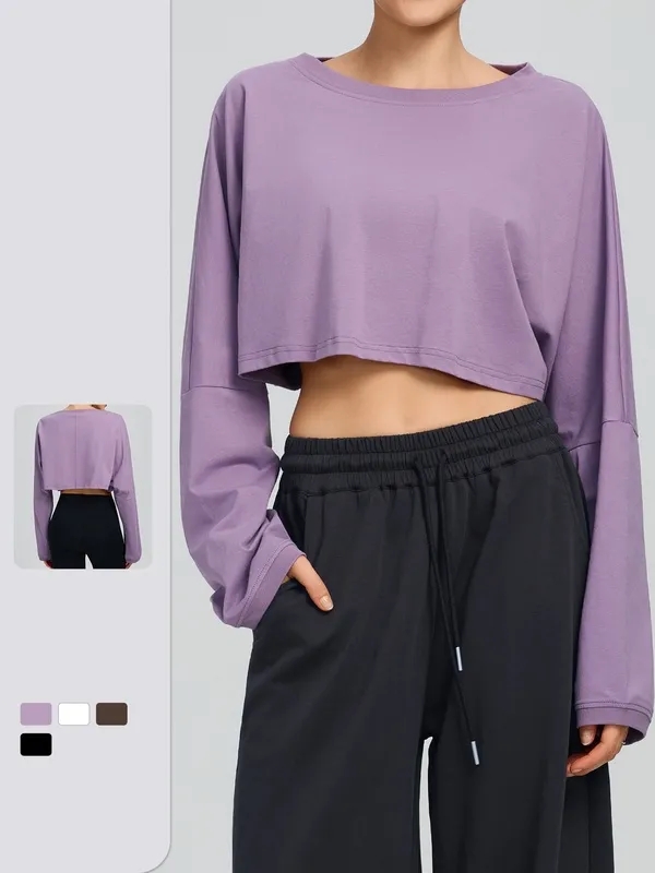 Women's Adults Breathable Solid Versatile Sports Full Sleeve FGBYEL62536