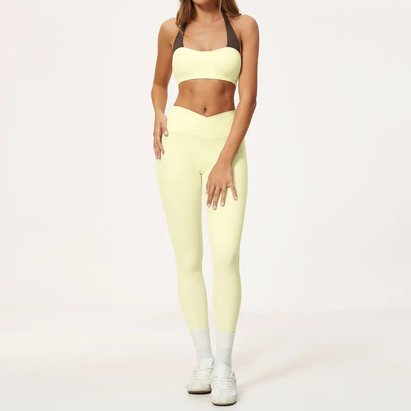 Butter halter bra+leggings