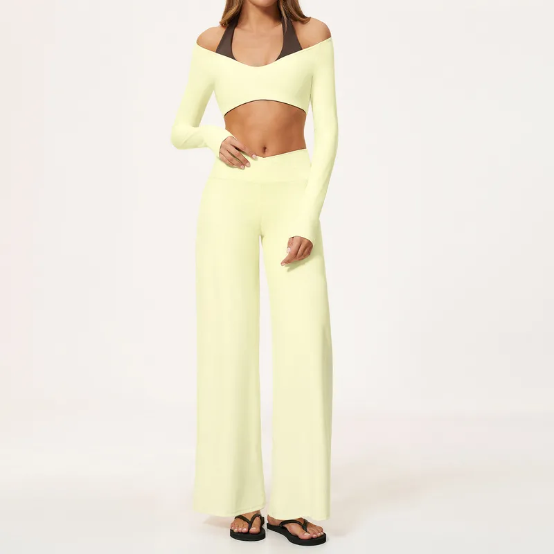 Butter long sleeves tops+pants