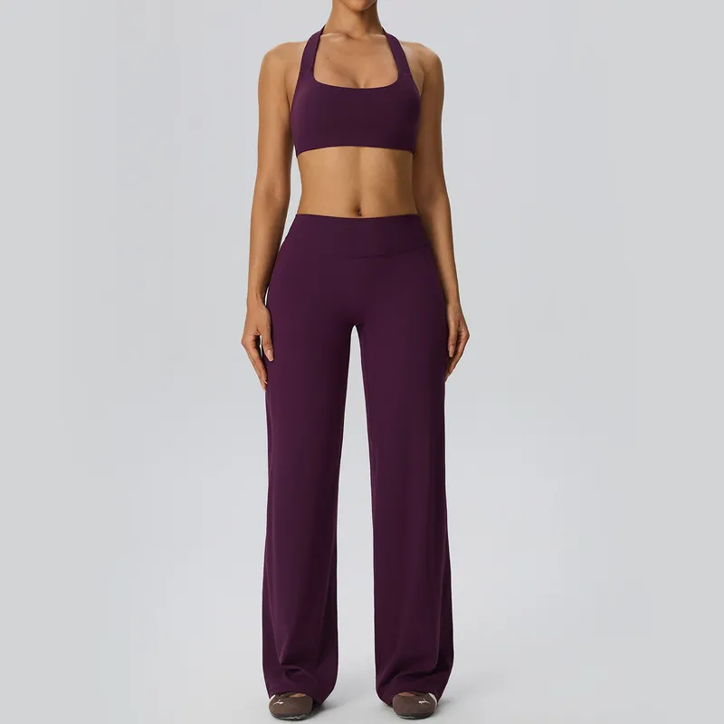 Plum purple bra+pants