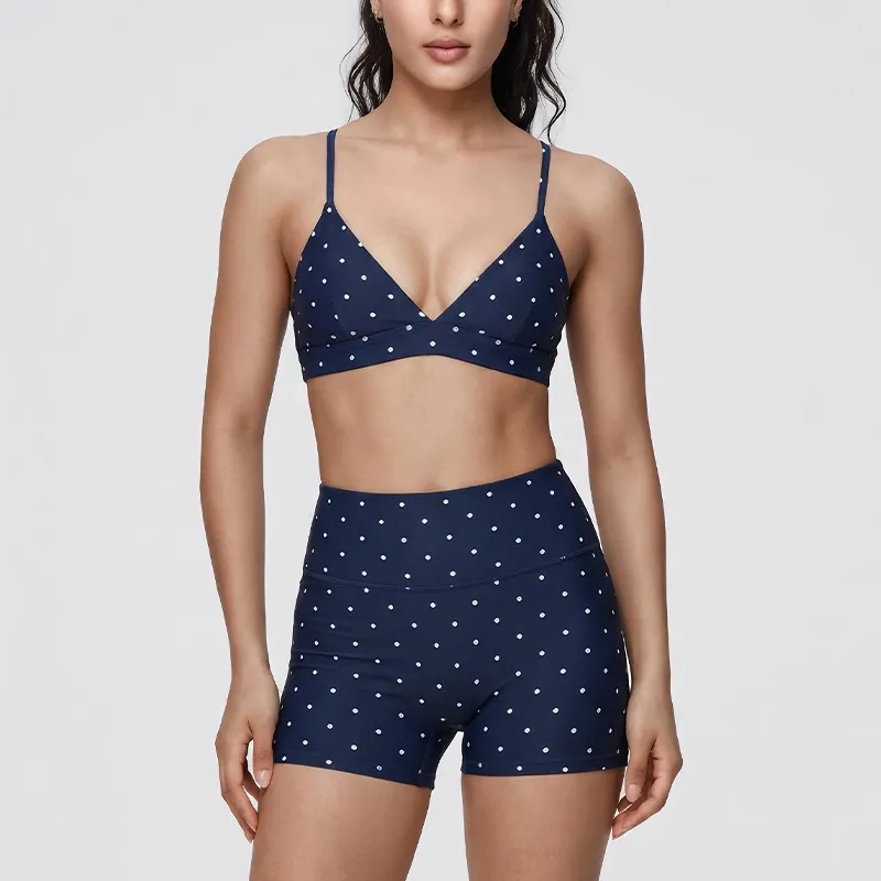 Navy bra+shorts