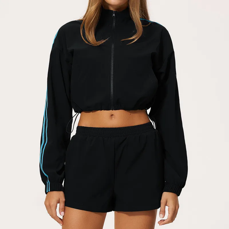 Black jackets+shorts
