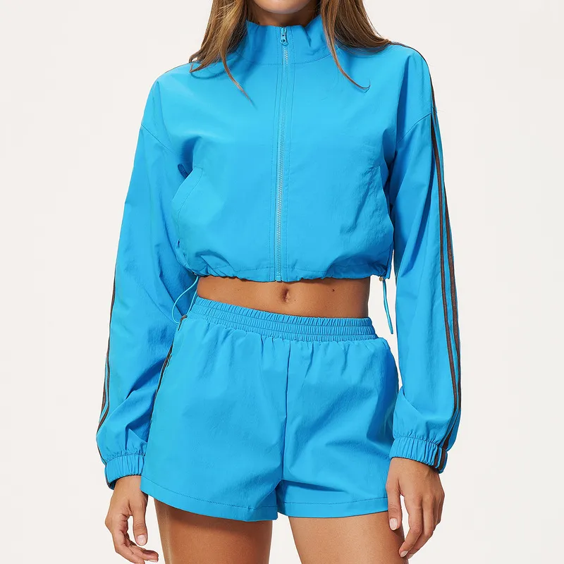 Blue jackets+shorts