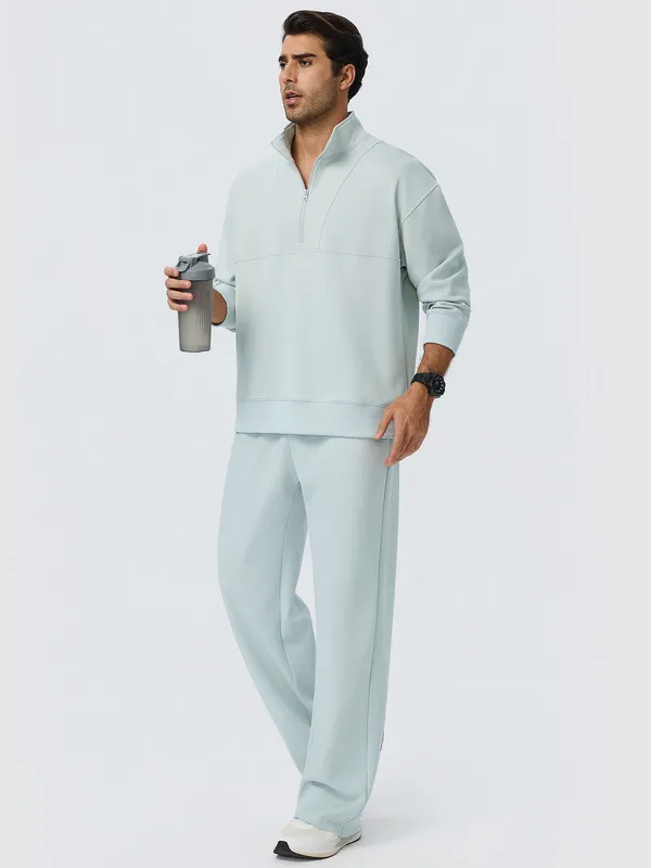 Men's Casual Solid Sweatsuit Set Wholesale Apparel Sportswear EFGBYEL-61531+61301