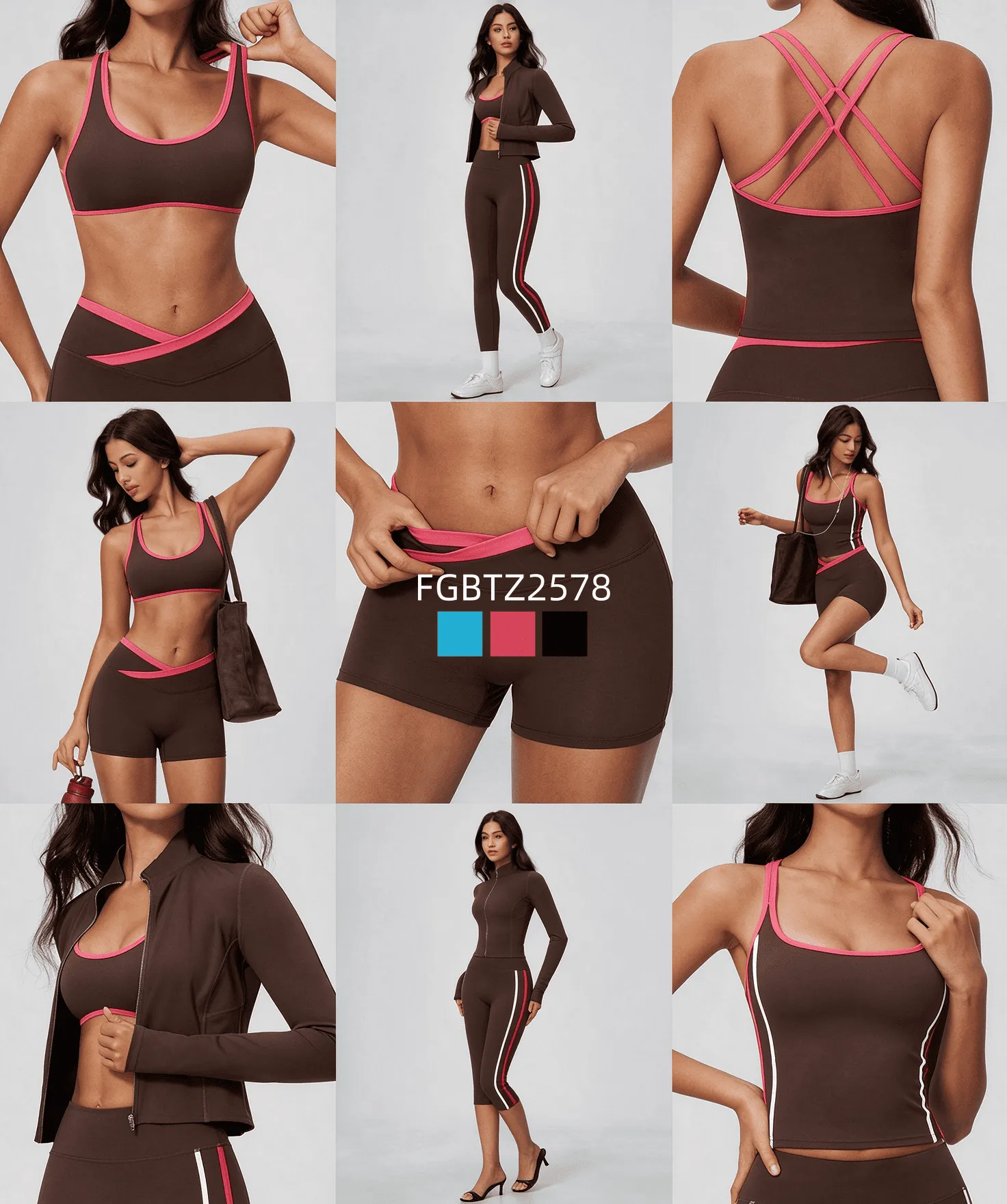New Arrival: Stylish Women’s Yoga Activewear Set FGBTZ2578 | MIGE Sports